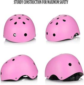 img 3 attached to 🚲 Adjustable Kids Bike Helmet for Toddlers, Ages 3-7/8-14, Ideal for Multi-Sports, Skateboarding, Cycling, and Scootering, Boys and Girls Helmet - Casco para niños pequeños/Casco de bicicleta para niños