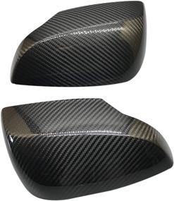 img 4 attached to Накладка на зеркало GOGOCARBON из сухого карбона - совместима с SUBARU 🔍 WRX/WRX STI 2015-2020 - легкая, прочная и декоративная отделка с прозрачным защитным покрытием от У-излучения