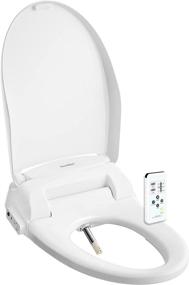 img 4 attached to 🚽 Enhance Your Toilet Experience with the SmartBidet SB-100R: Electric Bidet Seat for Elongated Toilets