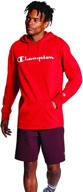 👕 scarlet large men's clothing and shirts: champion middleweight hoodie logo