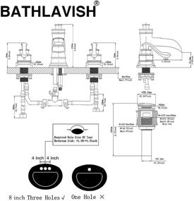 img 3 attached to 🚿 Widespread Waterfall Farmhouse Bathlavish Bathroom