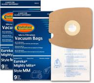 🧹 envirocare replacement micro filtration vacuum cleaner dust bags: eureka style mm, 18 pack логотип