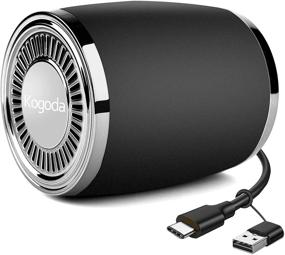 img 4 attached to 🔊 Kogoda USB Computer Speakers for Desktop and Laptop - Rich Stereo Sound, Low Distortion, Plug and Play, USB A or USB C Connectivity