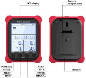 img 1 attached to Thermometer Digital Backlight Themometer Cooking