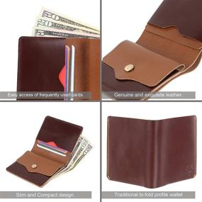 img 1 attached to 🥬 Exquisite Vegetable AlphaHide Bifold Wallet