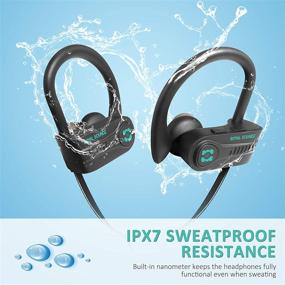 img 3 attached to 🎧 Royal Soundz 5.0 Wireless Bluetooth Sport Headphones: Premium Sound, Noise Cancellation, Dynamic Bass, IPX7 Waterproof