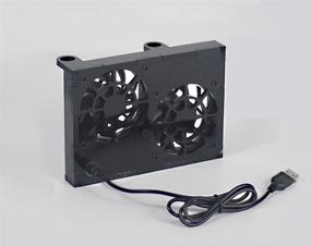 img 3 attached to 💨 Effective Cooling Solution: USB-Powered Ultra Silent Cooling Fan Radiator for RT-AX86U Router