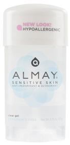 img 2 attached to 🌿 Almay Sensitive Skin Clear Gel, Fragrance-Free Anti-Perspirant & Deodorant – 2.25 oz Stick (Pack of 2)