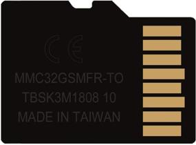 img 1 attached to 32GB High-Speed Micro SDHC Card - Class 10 UHS-I Compatible Memory Card for SD Devices