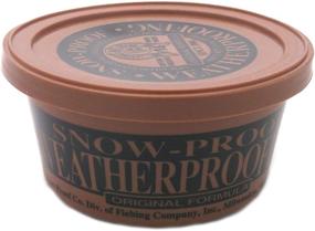 img 3 attached to SnowProof Weatherproofing Leather Conditioner - 3oz, Clear