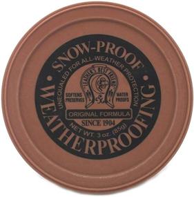 img 1 attached to SnowProof Weatherproofing Leather Conditioner - 3oz, Clear