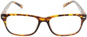 img 3 attached to 👓 Stylish and Functional: The Williamsburg BIFOCAL Unisex Retro Square Reading Glasses