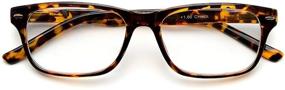 img 1 attached to 👓 Stylish and Functional: The Williamsburg BIFOCAL Unisex Retro Square Reading Glasses