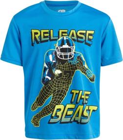 img 1 attached to Only Boys Performance T Shirts Football Boys' Clothing ~ Active