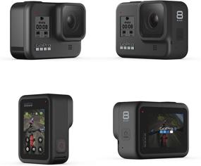 img 2 attached to Набор GoPro HERO8 Black Ultimate - камера HERO8 Black, штатив Shorty, ремешок на голову, карта памяти SD на 32 ГБ, 2 аккумулятора для зарядки