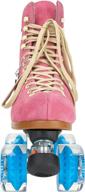 👠 moxi skates - malibu barbie limited edition: stylish and fun women's quad roller skates logo