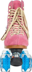 img 4 attached to 👠 Moxi Skates - Malibu Barbie Limited Edition: Stylish and Fun Women's Quad Roller Skates