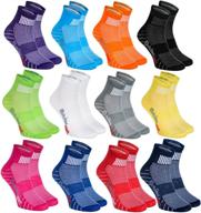 cotton sport athletic socks: multicolored - available in 6, 9, or 12 pairs - suitable for both men and women логотип