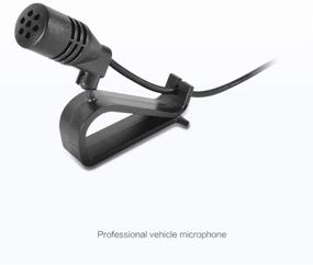 img 2 attached to 🎤 Car Microphone Bluetooth Stereo 3.5mm Jack Assembly Mic for Kenwood Boss Corehan Power Acoustik JVC Sony Jensen Alpine Car Vehicle Head Unit Enabled Audio Radio GPS DVD: Enhance In-Car Voice Quality with Seamless Connectivity