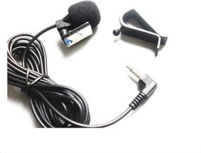 img 1 attached to 🎤 Car Microphone Bluetooth Stereo 3.5mm Jack Assembly Mic for Kenwood Boss Corehan Power Acoustik JVC Sony Jensen Alpine Car Vehicle Head Unit Enabled Audio Radio GPS DVD: Enhance In-Car Voice Quality with Seamless Connectivity