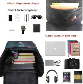 img 2 attached to 🎒 Naanle Multi-purpose Backpack for Students - Laptop Backpacks