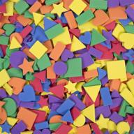 🎨 multicolored assorted self-adhesive foam shapes by horizon group usa logo