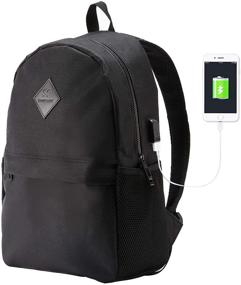 img 4 attached to Backpack Waterproof Backpacks Notebook Charging