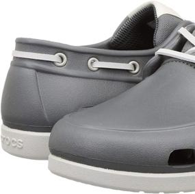 img 2 attached to 👞 Crocs Classic Casual Shoes: Essential Slate Men's Loafers & Slip-Ons for Timeless Style