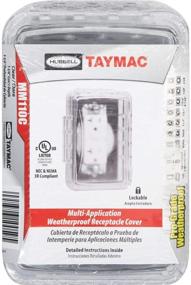 img 2 attached to 🔌 Усиленная погодозащитная наружная розетка: Taymac MM110C