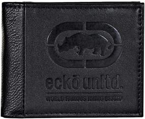 img 4 attached to Bifold Wallet Passcase Embossed Rhino