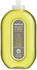 img 3 attached to 🧼 Method Easy Squirt + Mop Hard Floor Cleaner: Effortless Cleaning for Tile, Laminate & More, Lemon Ginger Scent, 6 Pack, 739 ml Bottles