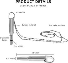 img 3 attached to Hweey Whistles Ultrasonic Training Anti Rust