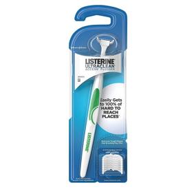 img 1 attached to Enhanced Oral Care with Listerine Ultraclean Access Flosser Starter Kit