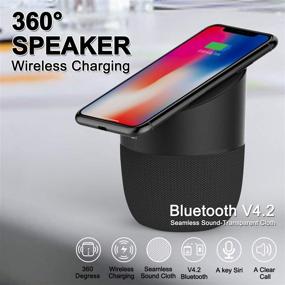 img 3 attached to Беспроводная зарядка и Bluetooth-колонка I Star