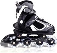 🛼 adjustable inline skates for kids, boys, and girls with illuminating wheels - mammygol logo