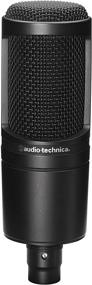 img 3 attached to 🎤 Audio-Technica AT2020PK Vocal Microphone Pack for Streaming/Podcasting with XLR Cardioid Condenser Mic, Adjustable Boom Arm, and Monitor Headphones in Black