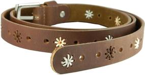 img 2 attached to Leather Floral Handmade Fashion Durable