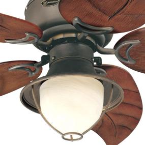 img 3 attached to 🏞️ Westinghouse Lighting 7236200 Oasis Indoor Ceiling Fan with Light, 48", Oil Rubbed Bronze