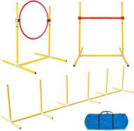 enhance dog training with niubgoner dog agility equipments set: a complete obstacle course for dogs of all ages and sizes logo