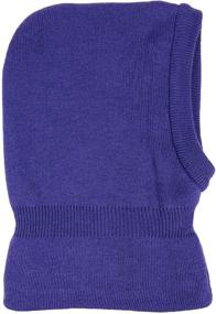 img 2 attached to N'Ice Caps Soft Sherpa Lined Knitted Balaclava Headwear for Kids