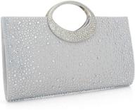 sparkling crystal rhinestone evening 💎 wedding handbags & wallets: unleash elegance logo