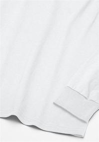 img 1 attached to 👕 Hanes Comfortsoft X Large Sleeve Men's T-Shirt