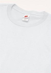 img 2 attached to 👕 Hanes Comfortsoft X Large Sleeve Men's T-Shirt