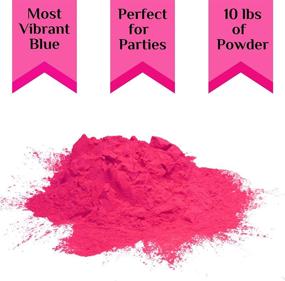 img 3 attached to 🎨 Chameleon Colors Vibrant Pink Holi Color Powder - 10 Pounds (Pack of 10)