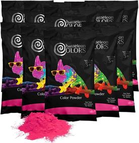 img 4 attached to 🎨 Chameleon Colors Vibrant Pink Holi Color Powder - 10 Pounds (Pack of 10)