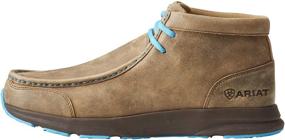 img 3 attached to Stylish and Practical: ARIAT Spitfire Brody Brown 10 Men's Loafers & Slip-Ons