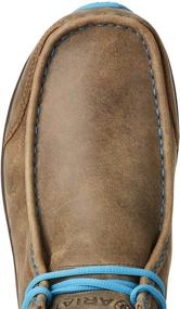img 1 attached to Stylish and Practical: ARIAT Spitfire Brody Brown 10 Men's Loafers & Slip-Ons
