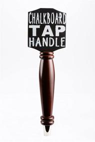 img 4 attached to 🍺 Customizable Chalkboard Tap Handle: Ideal for Draft Beer Enthusiasts & Kegerator/Bars (Dark)