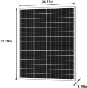 img 3 attached to Newpowa Monocrystalline Compact Design Efficiency