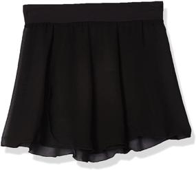 img 3 attached to 👗 Capezio Tactel Collection Girls' Pull-On Skirt